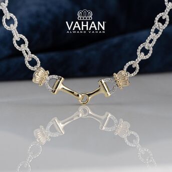 Riding high Crafted in K gold and adorned with diamonds, VAHAN Jewelrys new Equestrian collection u