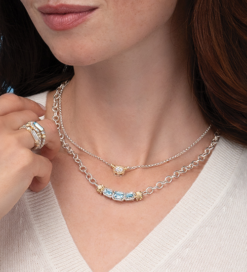 Shop Necklaces / Explore our collection of delicate chains & bold statements.